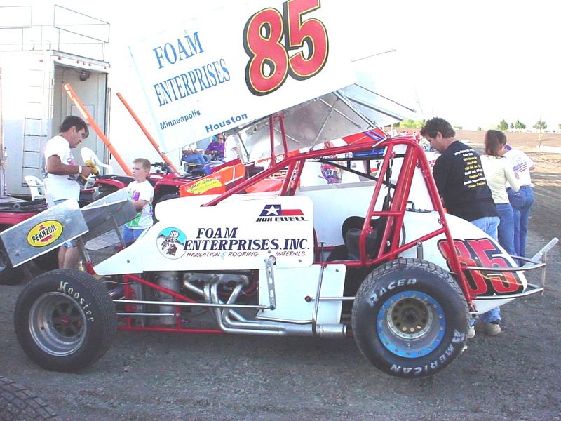 Gallery Rusty's Photos Image Bob Ewell Sprint car at the Devil's Bowl